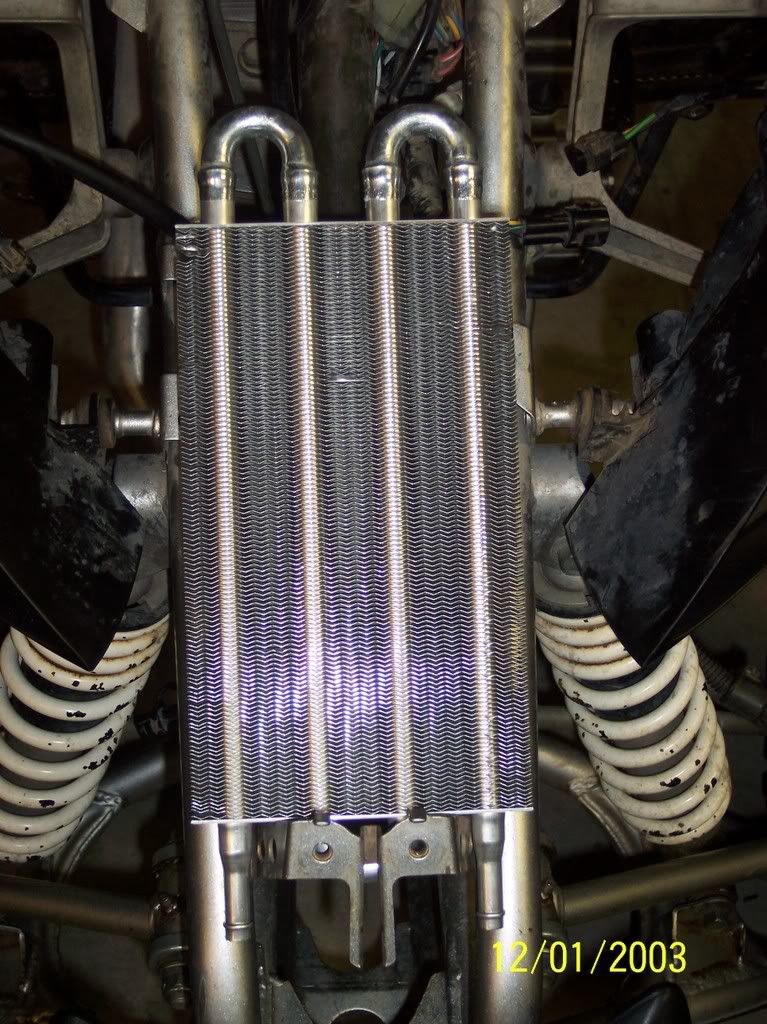 oil cooler setups Yamaha Raptor 350 ATV & Warrior Quad Forum